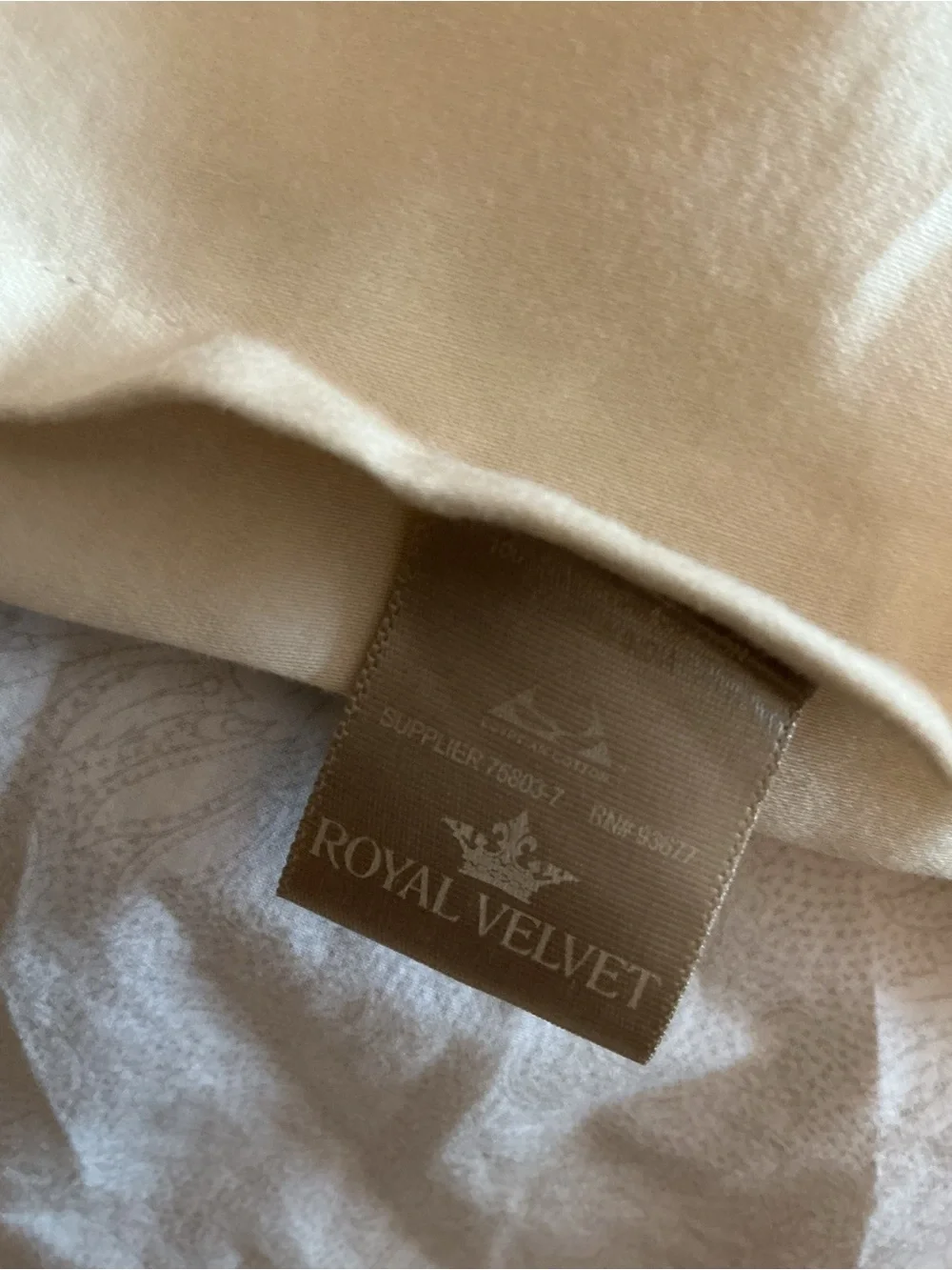 EUC Egyptian Cotton Flat Sheet